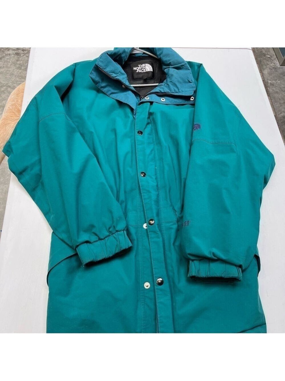 COPY - The North Face Gore Tex Jacket Womens Large teal Long Sleeve Full Zip